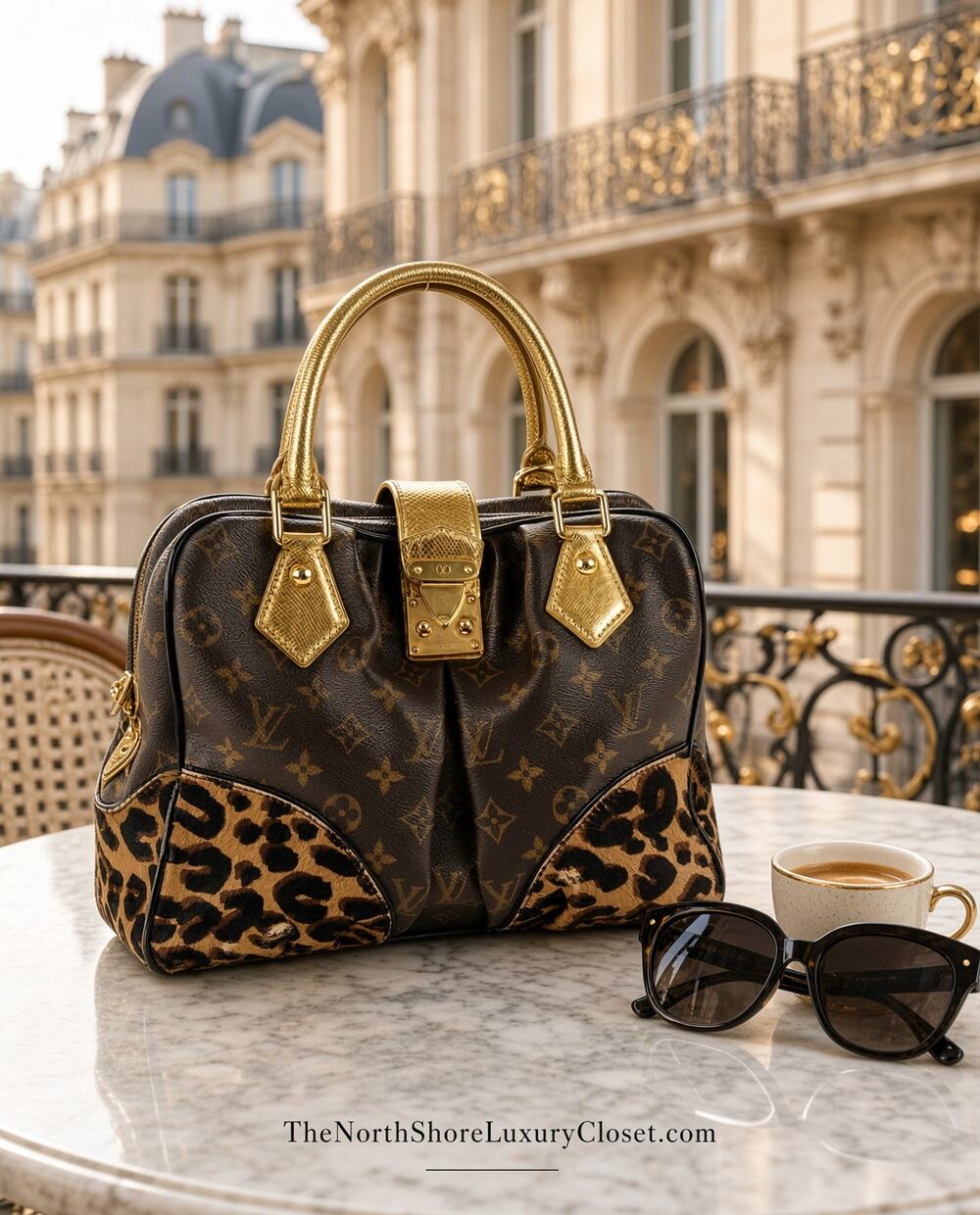 Louis Vuitton Adele Stephen Sprouse Leopard Limited Edition Handbag (2006)